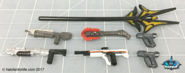 MB Halo Heroes S3 weapons