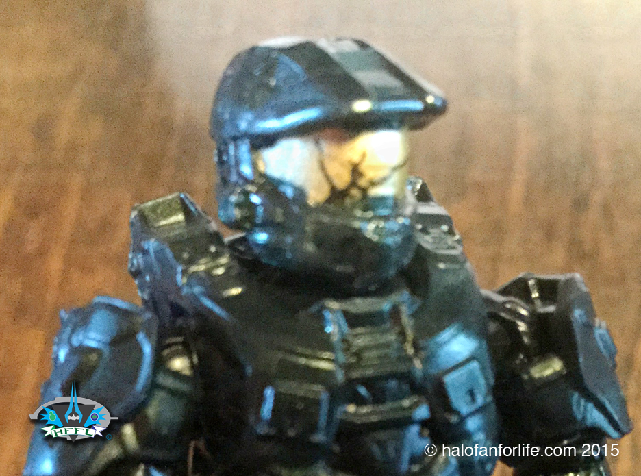 Mattel Toys Minifigure Cracked Visor Halo Mega Bloks Gausshog Master Chief 