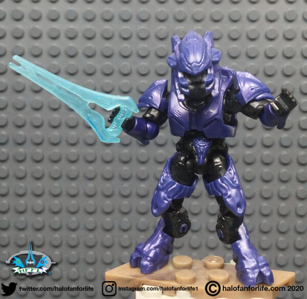 MEGA Construx Halo Infinite 1 Series 12 Blue Spartan Mark VII in Bag for sale online 