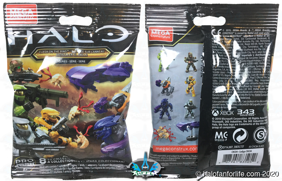 Details about   MEGA CONSTRUX BLOKS HALO 8 SEALED  BLIND BAGS 10th Anniversary clash on the ring 