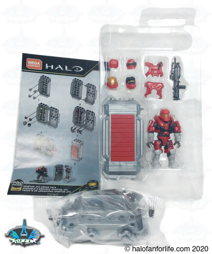 Mega Construx HALO Spartan JFO Armor Pack Set NIB 