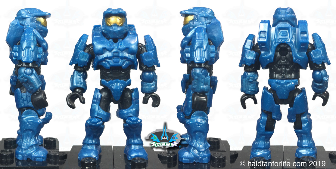 Mega Construx Halo A New Dawn Bag #808 Spartan Mark VI BLUE,Sealed 