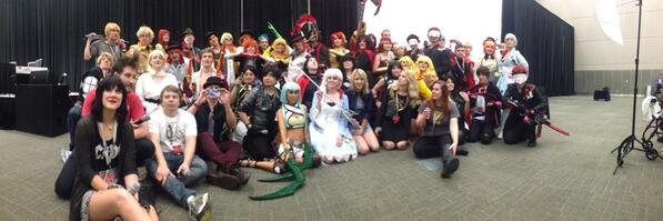 RWBY cosplay cast and crew