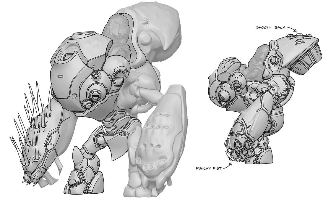 In building the Grunt Mech for Warzone, we had the opportunity. to completi...