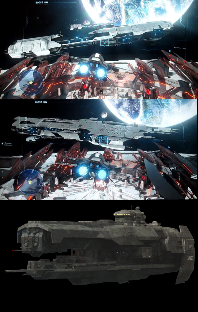 3 UNSC ships 2