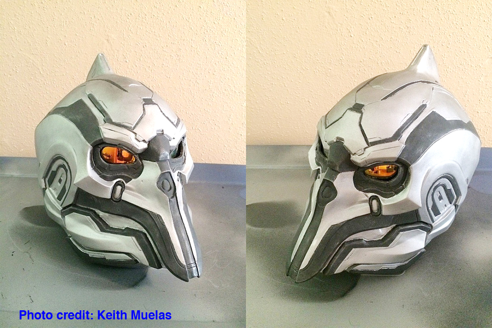 Didact Finished mask Keith Muelas
