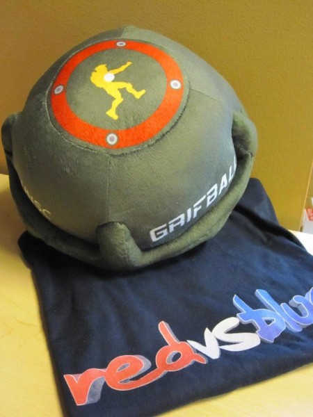 Griffball and Shirt prize