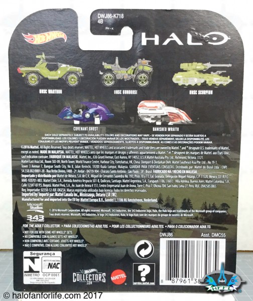 HW Halo Carded BACK