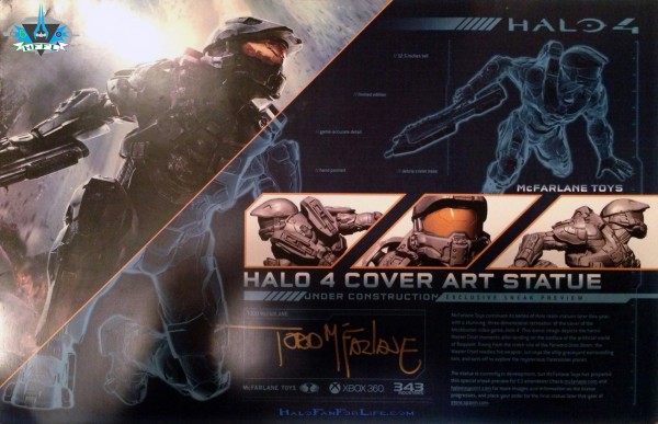 Halo 4 Cover Art Statue HFFLwm