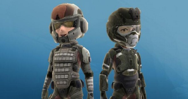 Halo 4 Marine Avatar outfits