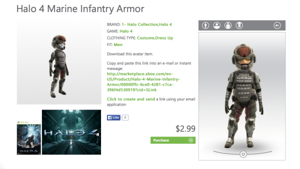 Halo 4 Marine Infantry Armor