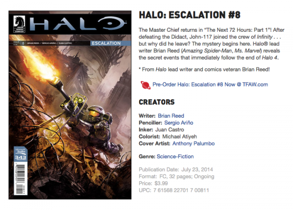 Halo Escalation 8 HFFL