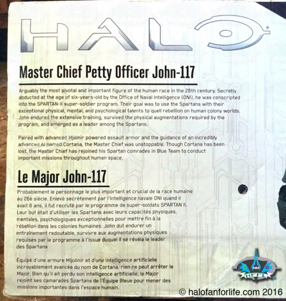 Jakks 31in Master Chief CU package detail