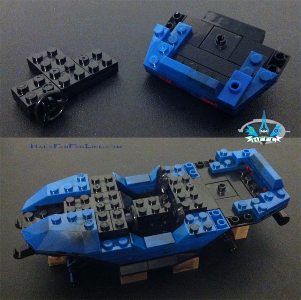 MB Blue Rockethog steering-bed