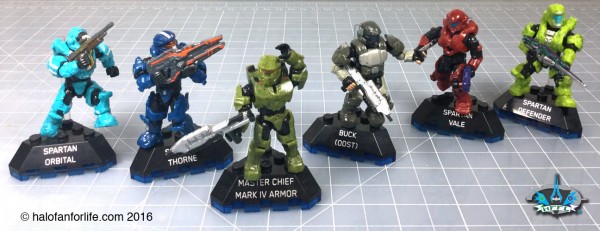 MB Halo Heroes S1 Spartans Assemble