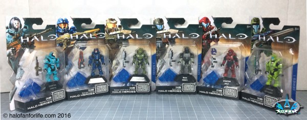 MB Halo Heroes S1 packages