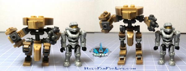 MB Micro Fleet Mantis Invasion Crouched-Standing