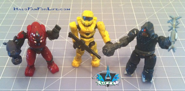 MB UNSC AntiArmorCobra Minifigs w-weapons