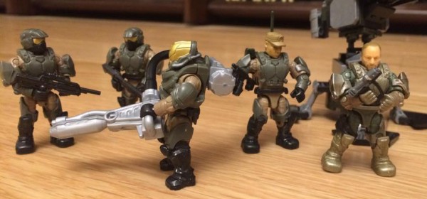 MB UNSC Yankee Squad Preview figures 2