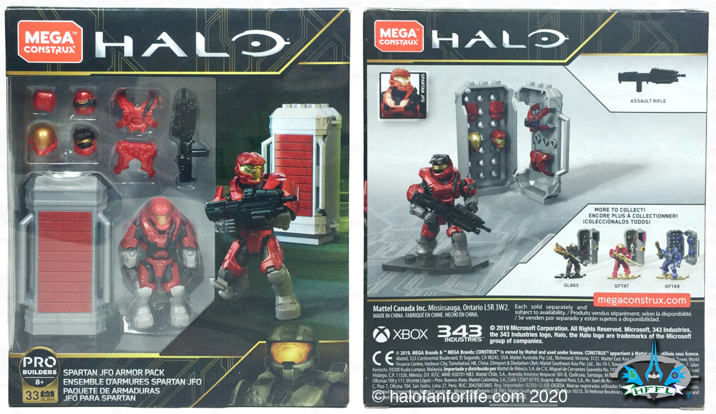 Mega Construx Toy Review: Spartan JFO Armor Pack | HaloFanForLife