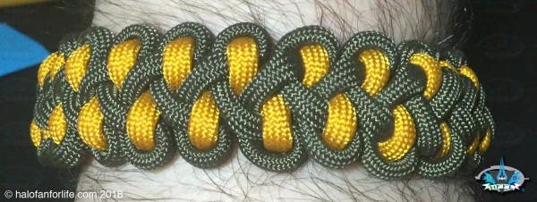 Paracord Master Chief 3 wearing