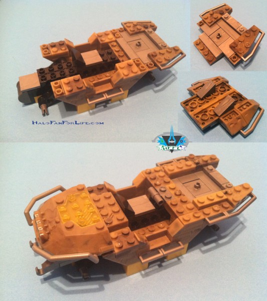 UNSC Gauss Hog Chassis 2nd steps
