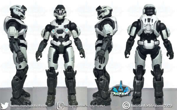Toy Review: Wicked Cool Toys Spartan Series 6 inch White Mark VII [B ...