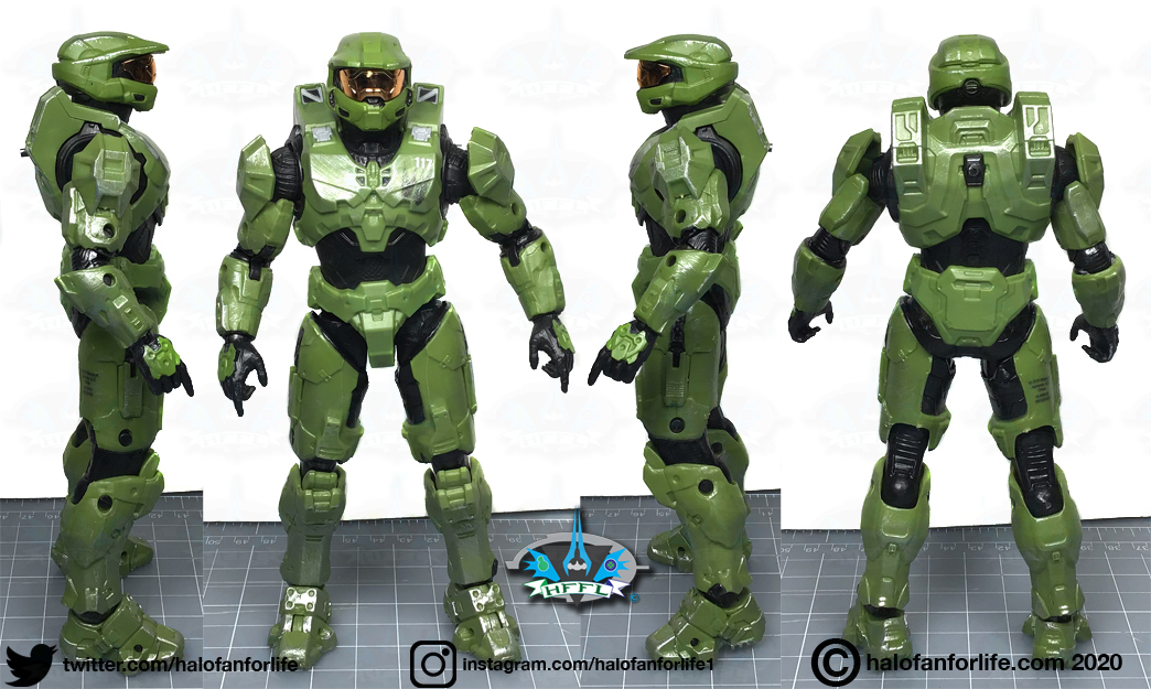 Toy Review: Wicked Cool Toys Spartan Series 6 inch Master Chief ...