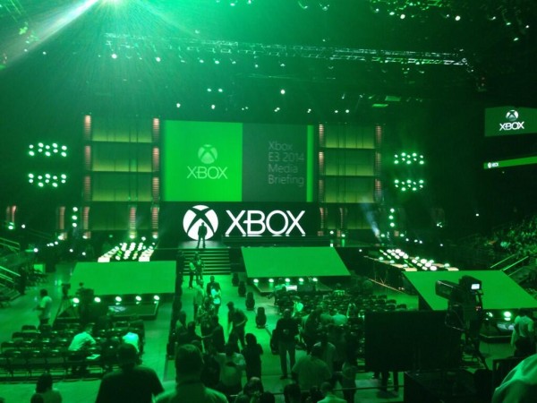 XBOX E3 2014 set-up 2