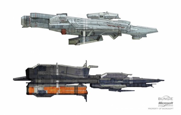 haloreach_vehicles_civilian_starship_by_isaac_hannaford