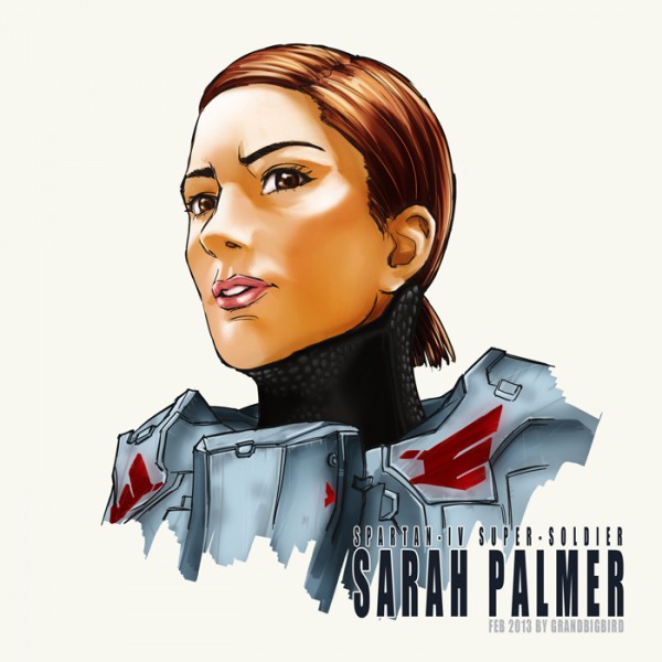 Looking for Commander Sarah Palmer Art (non-vulgar) | HaloFanForLife